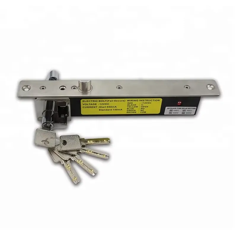 Home Security Lock System - Fechadura Elétrica de Porta 12V com