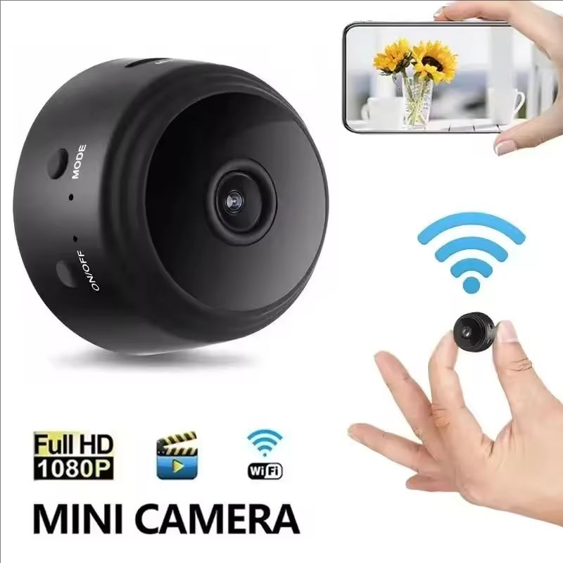 Home Security Lidar - Câmera Mini A9 WiFi Sem Fio