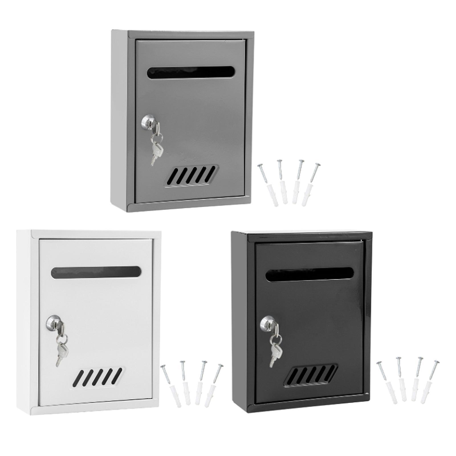 Home Security Letters - Caixa de correio montada na parede,
