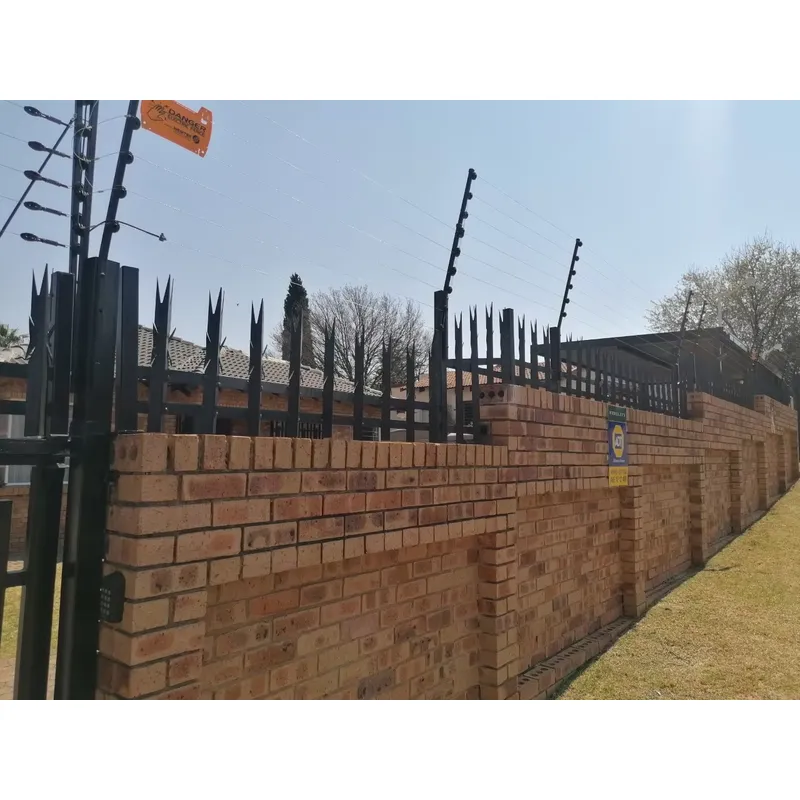 Home Security Electric Fence - Cerca Elétrica Moderna de Plástico ABS