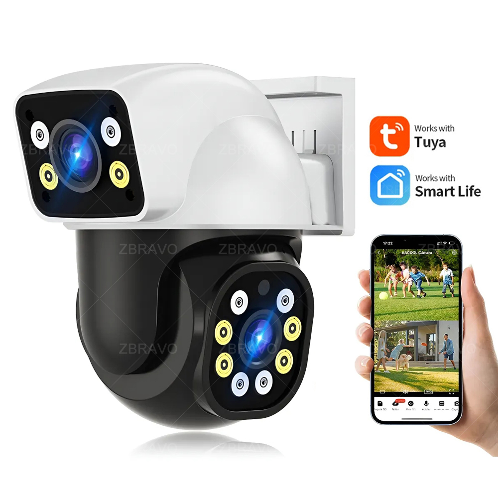 Home Security Device - Câmera Externa Smartlife 8MP WiFi Tuya