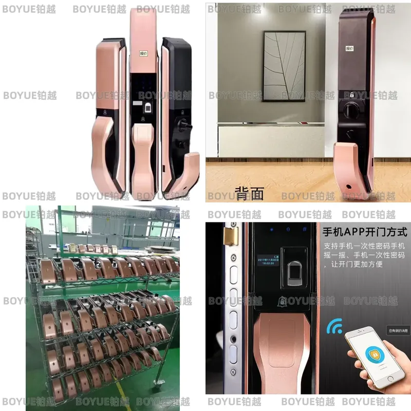 Home Security Lock System - Fechadura Eletrônica Inteligente com Impressão Digital