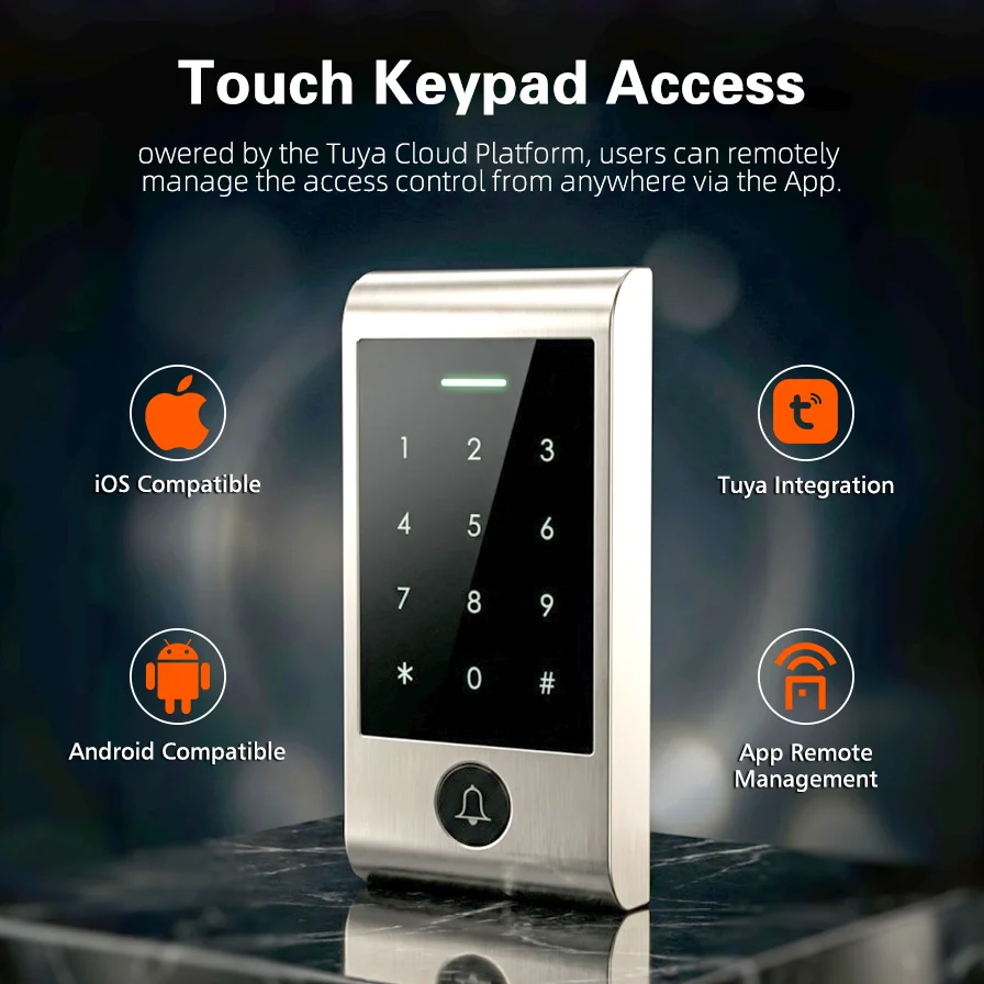 Home Security Lock System - Sistema de Acesso com Teclado Touch
