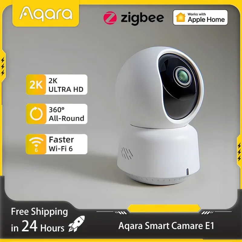 Home Security Lidar - Câmera inteligente Aqara original E1 2K