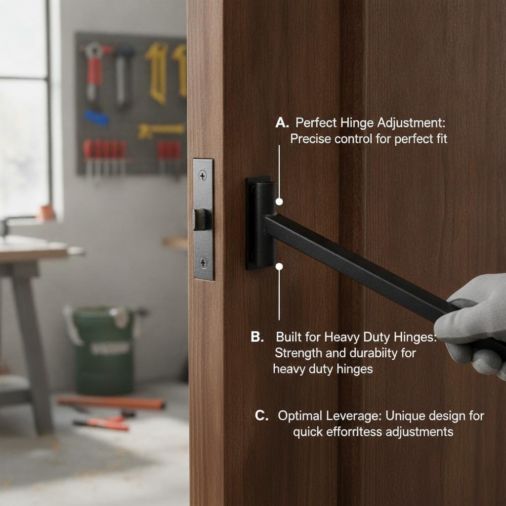Home Security Project - Ferramenta de Ajuste de Dobradiças de