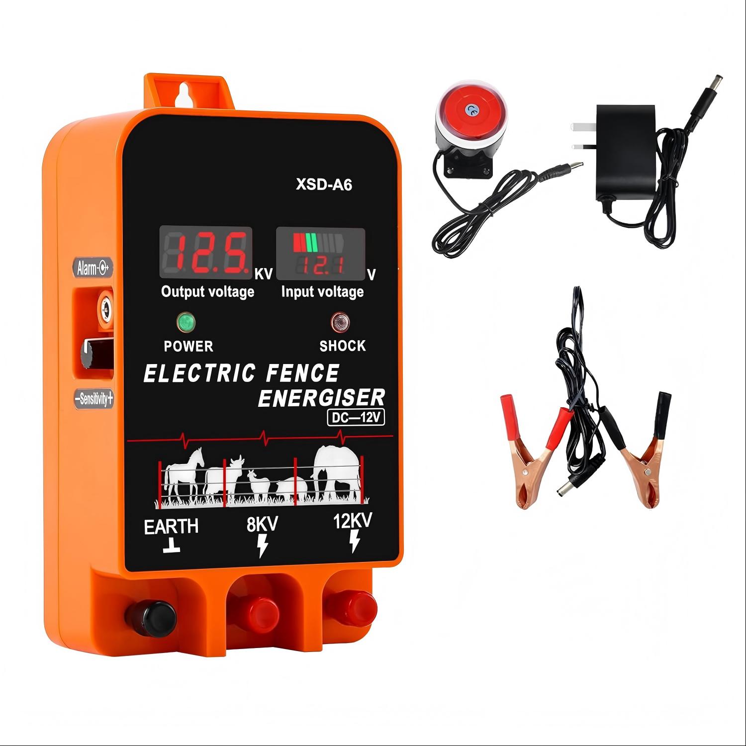 Home Security Electric Fence - Energizador de cerca elétrica de 20