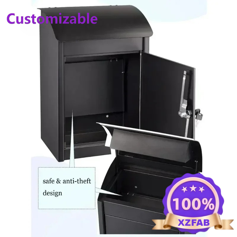 Home Security Letters - Caixa de Correio Grande de Metal