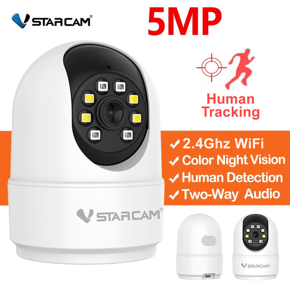 Home Security Lidar - Vstarcam 5mp hd wifi câmera ip