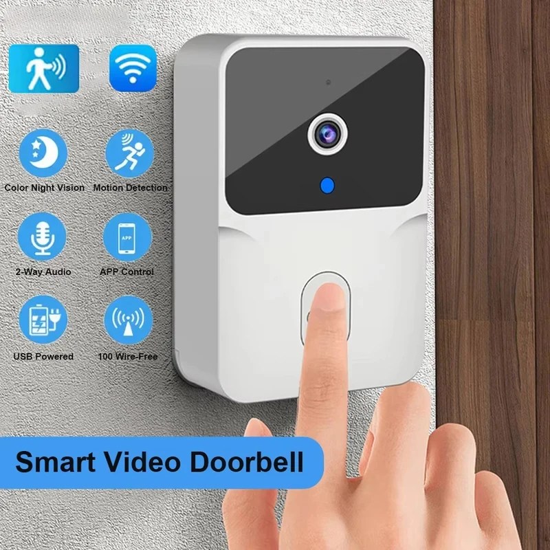 Home Security Lidar - Campainha de Vídeo WiFi Inteligente para
