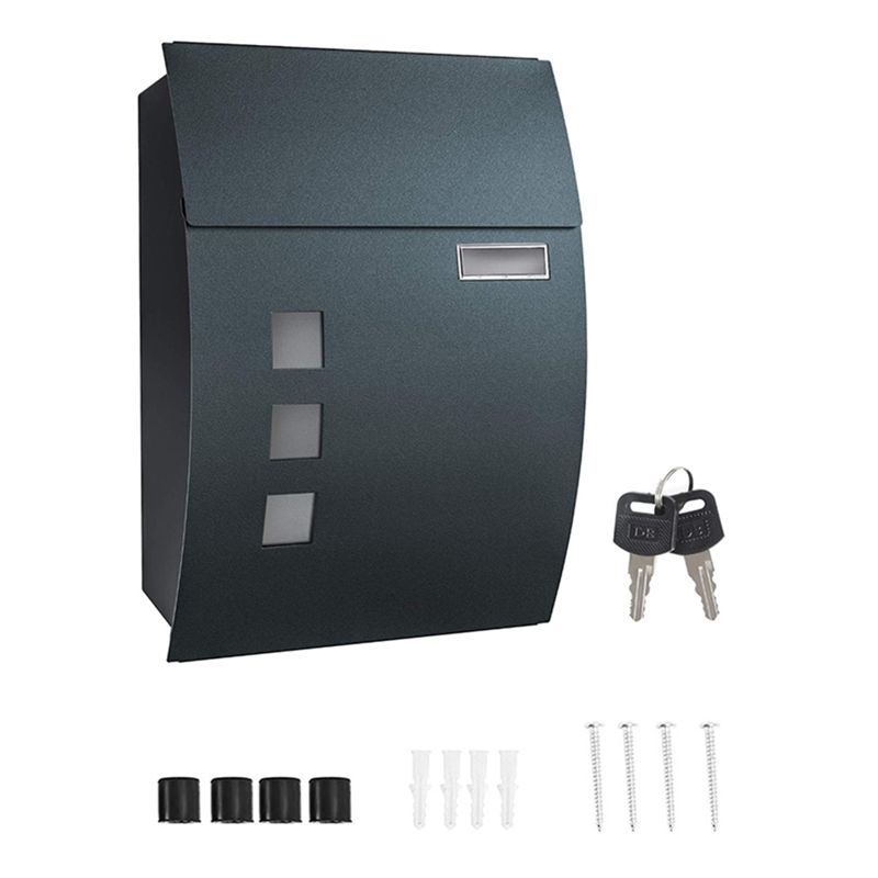 Home Security Letters - Caixa de correio montada na parede