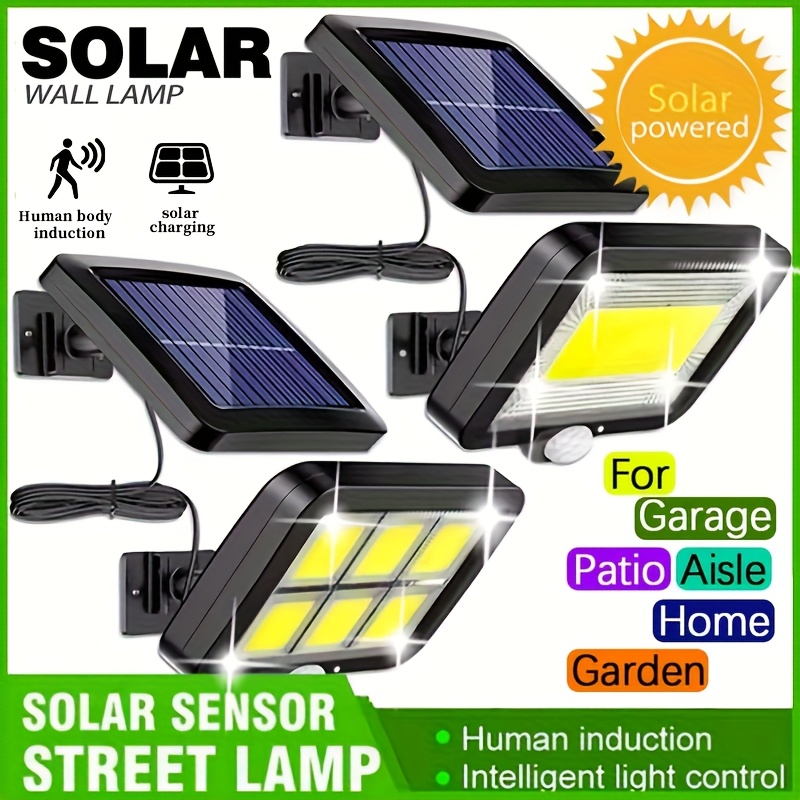 Home Security Lights Outdoors - Led solar split lâmpada de parede