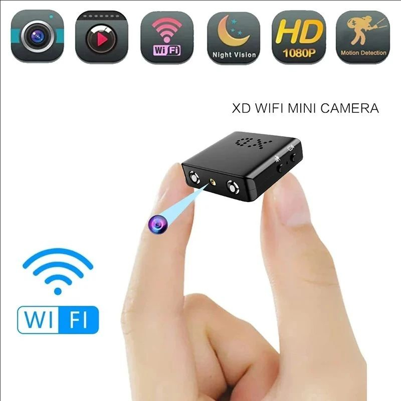 Home Security Lidar - Câmera Mini Wifi HD 1080P XD,