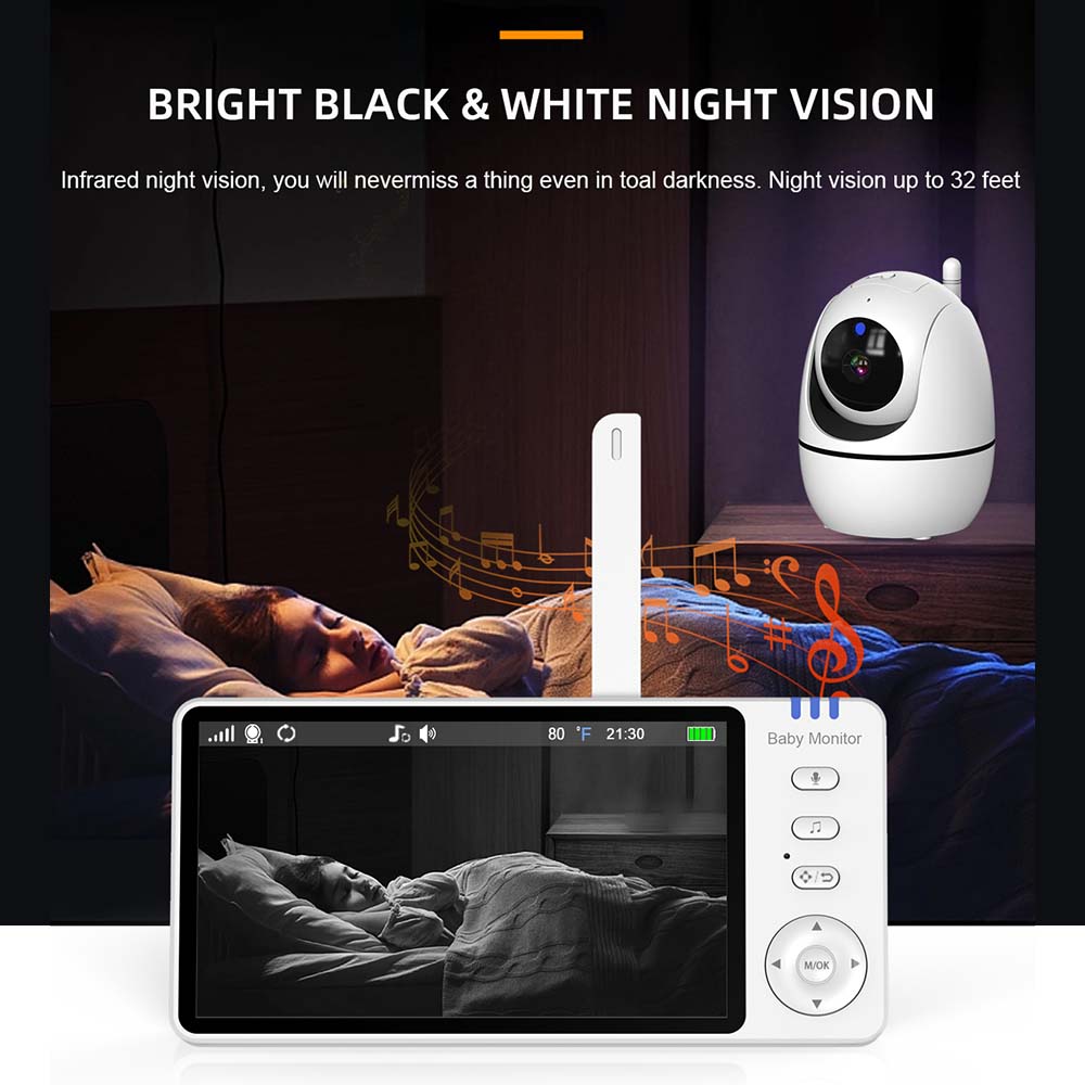 Monitor de vídeo de 5 polegada - Home Security Deals avaliação e preço