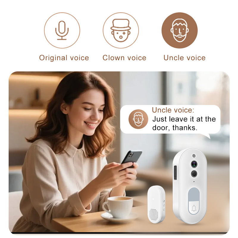 Campainha de Vídeo Inteligente - Home Security Lidar avaliação e preço