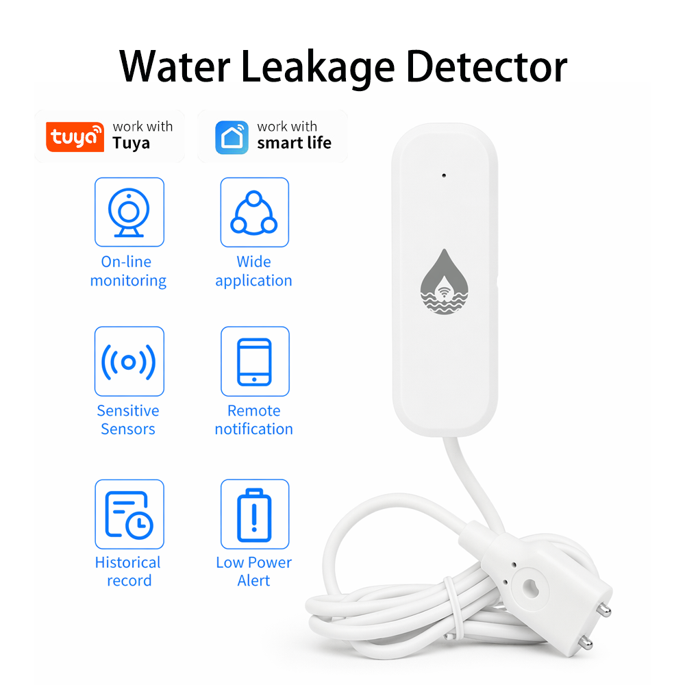 Sensor de Alarme de Vazamento  - Home Security Device avaliação e preço