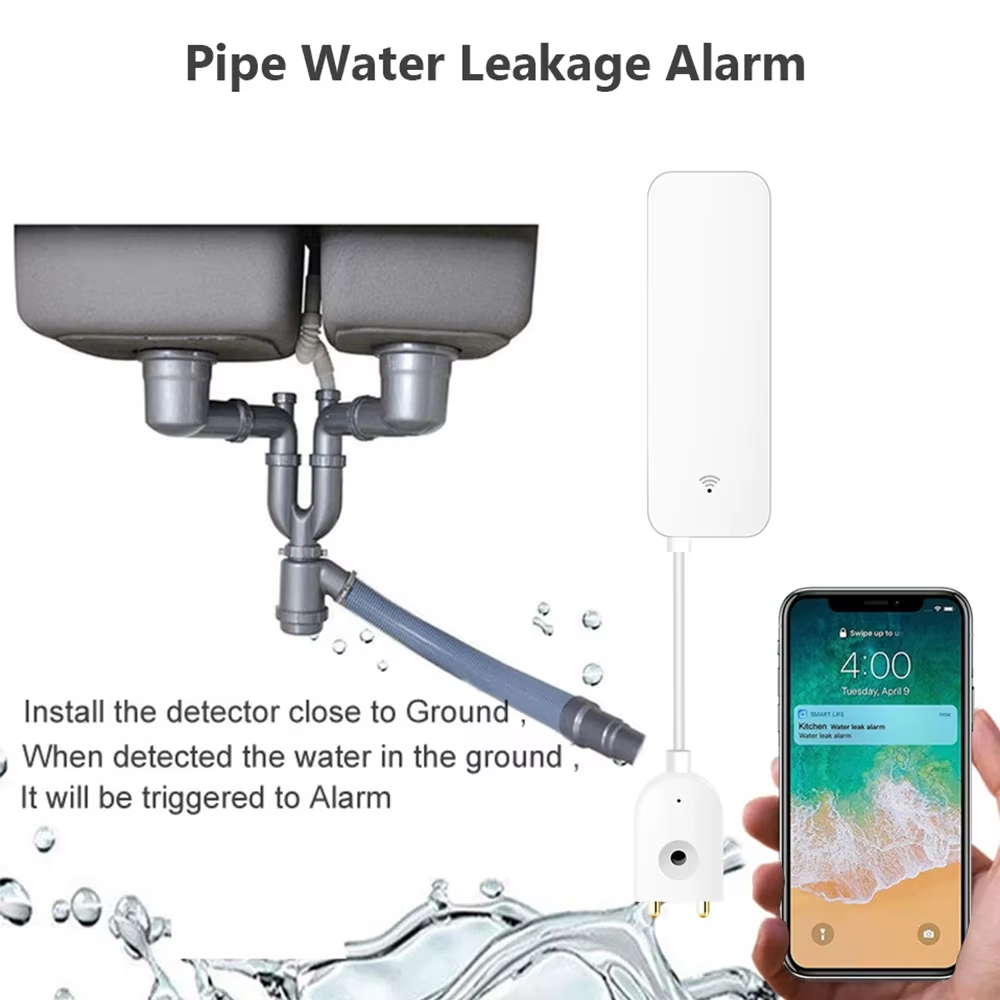 Sensor de Vazamento de Água Zi - Home Security Device avaliação e preço