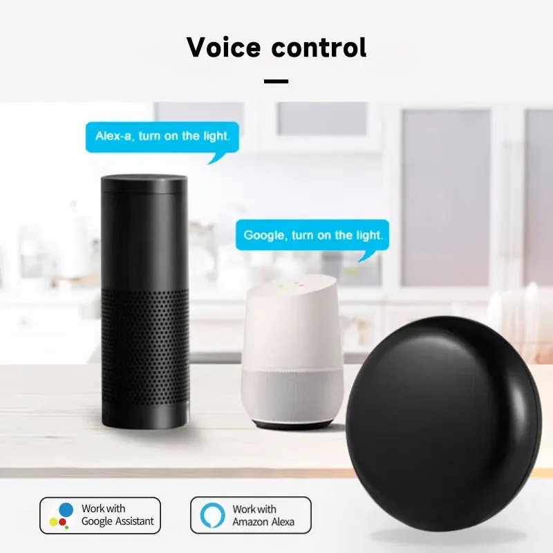 Tuya wifi ir controle remoto c - Home Security Device avaliação e preço