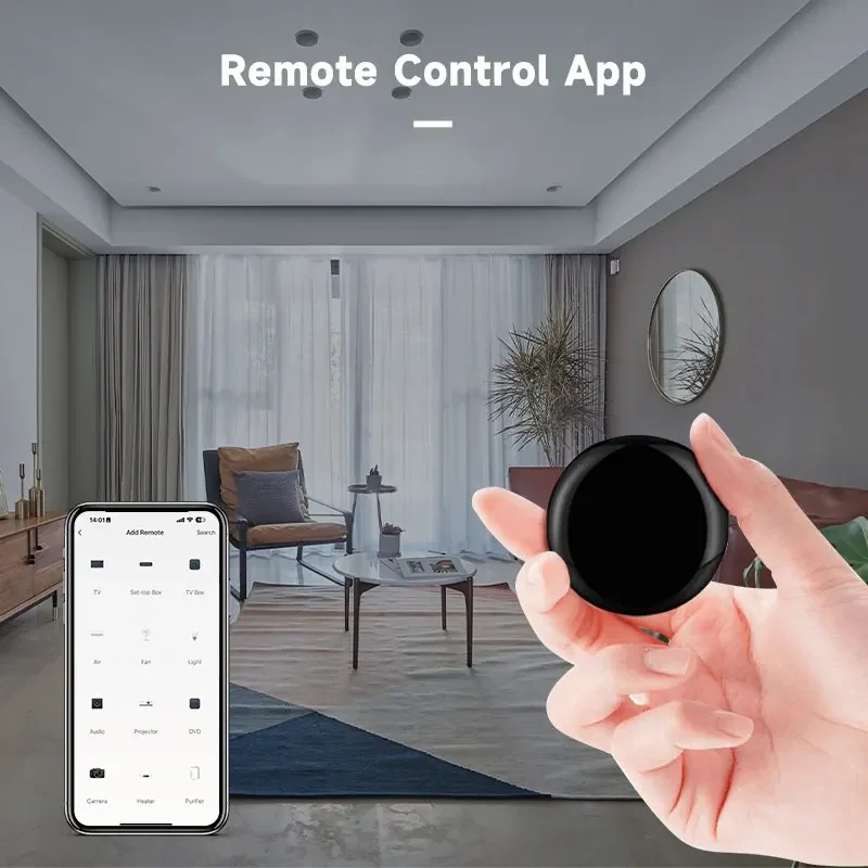 Tuya wifi ir controle remoto c - Home Security Device avaliação e preço