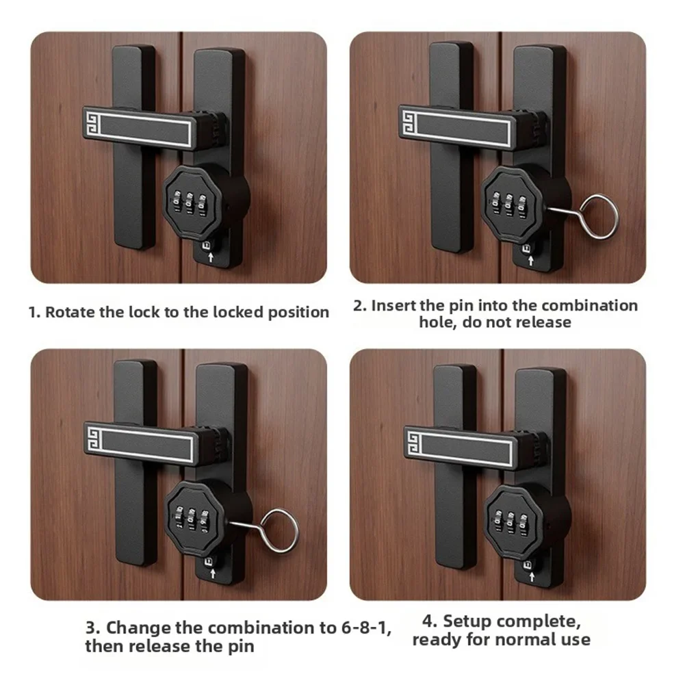 Fechadura de porta com senha d - Home Security Number avaliação e preço