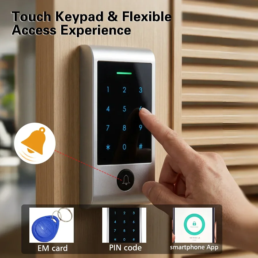 Sistema de Acesso com Teclado  - Home Security Lock System avaliação e preço