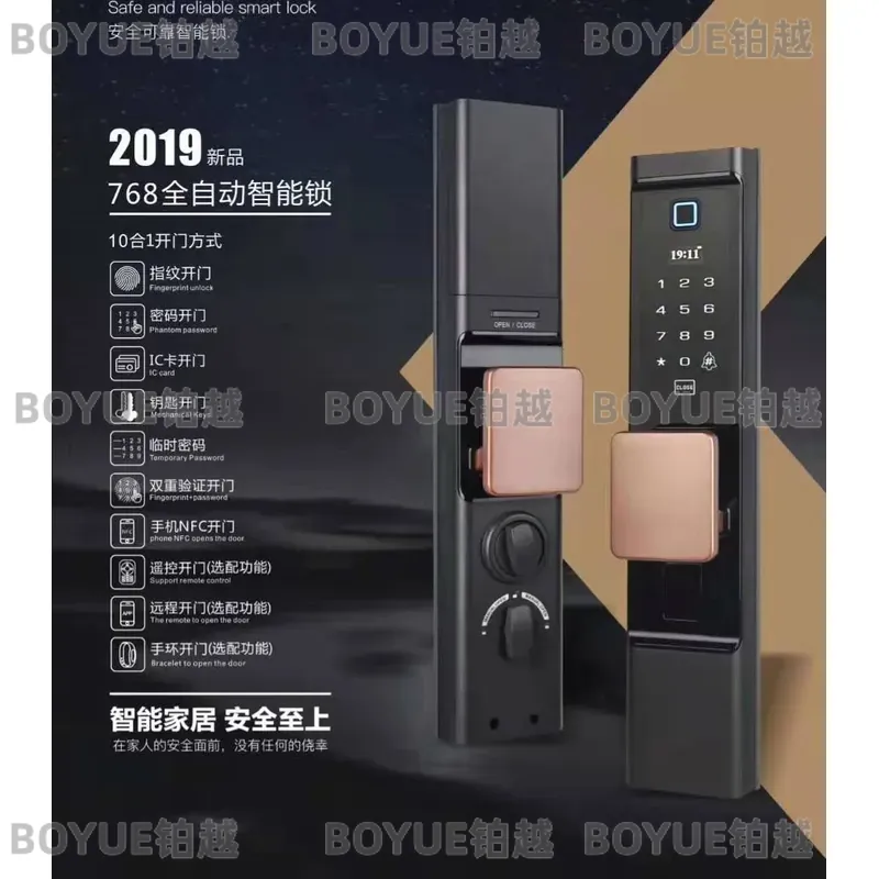 Fechadura de Porta Inteligente - Home Security Lock System avaliação e preço