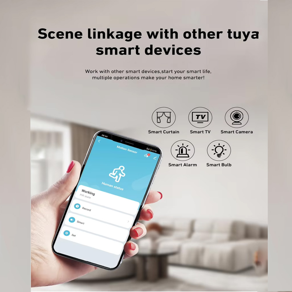 Sensor de Movimento PIR Inteli - Home Security Device avaliação e preço
