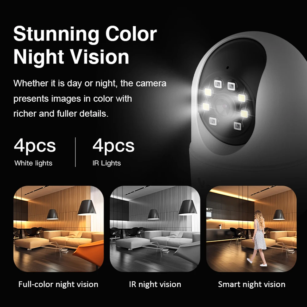 Vstarcam 5mp hd wifi câmera ip - Home Security Lidar avaliação e preço