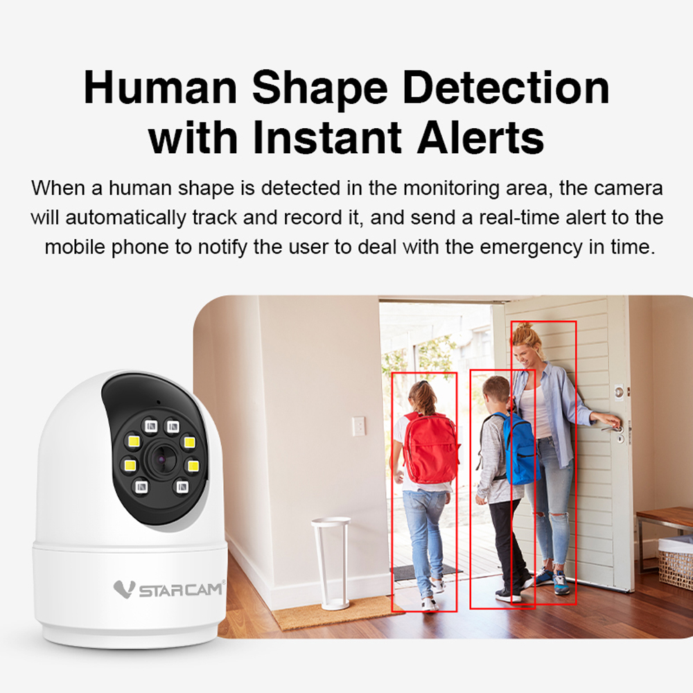 Vstarcam 5mp hd wifi câmera ip - Home Security Lidar avaliação e preço