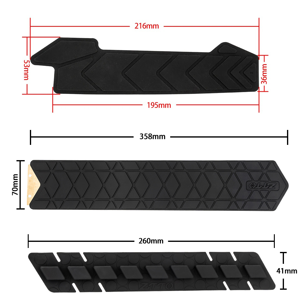 Ztto mtb protetor de quadro de - Door Chain Guard avaliação e preço