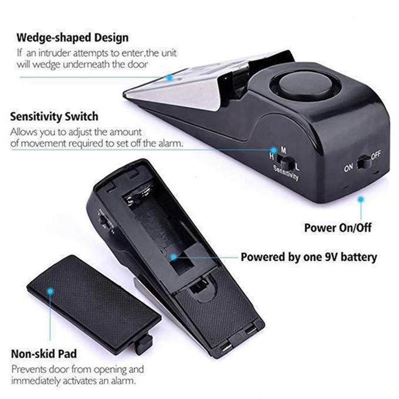 Alarme de Porta Sem Fio com Se - Home Security Lock System avaliação e preço