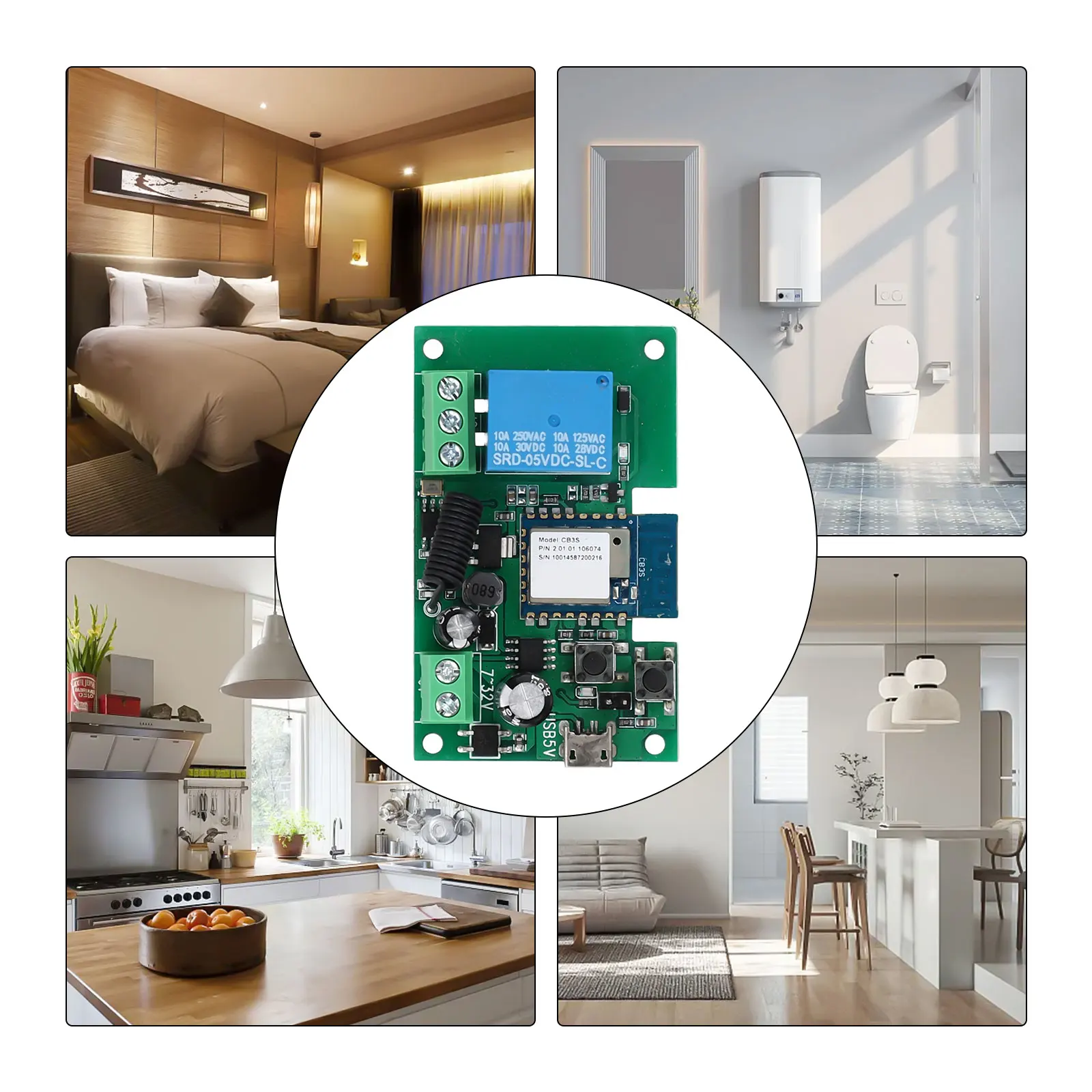 Interruptor inteligente sem fi - Home Security Lock System avaliação e preço