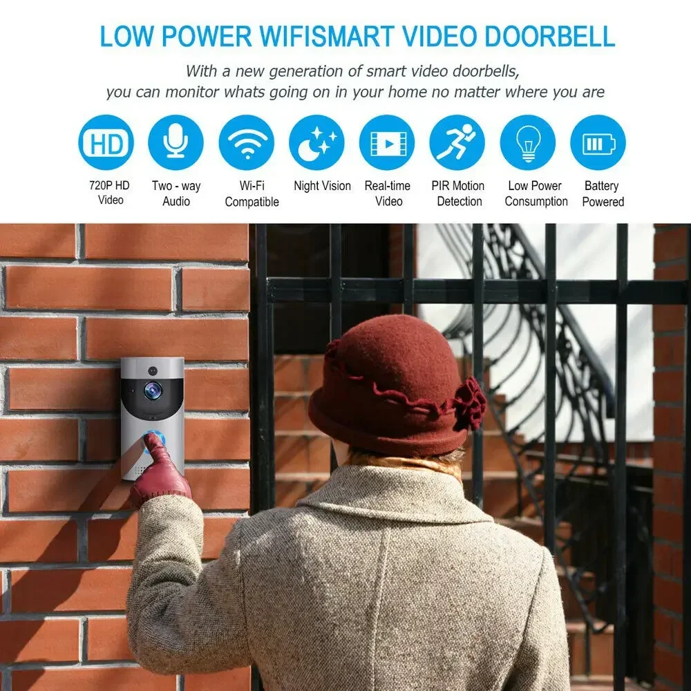 Câmera de Campainha Sem Fio WI - Home Security Lidar avaliação e preço