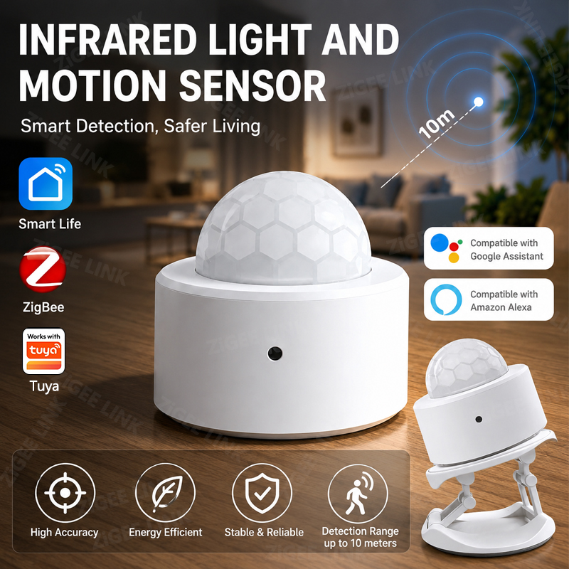 Sensor de Movimento PIR ZigBee - Home Security Device avaliação e preço