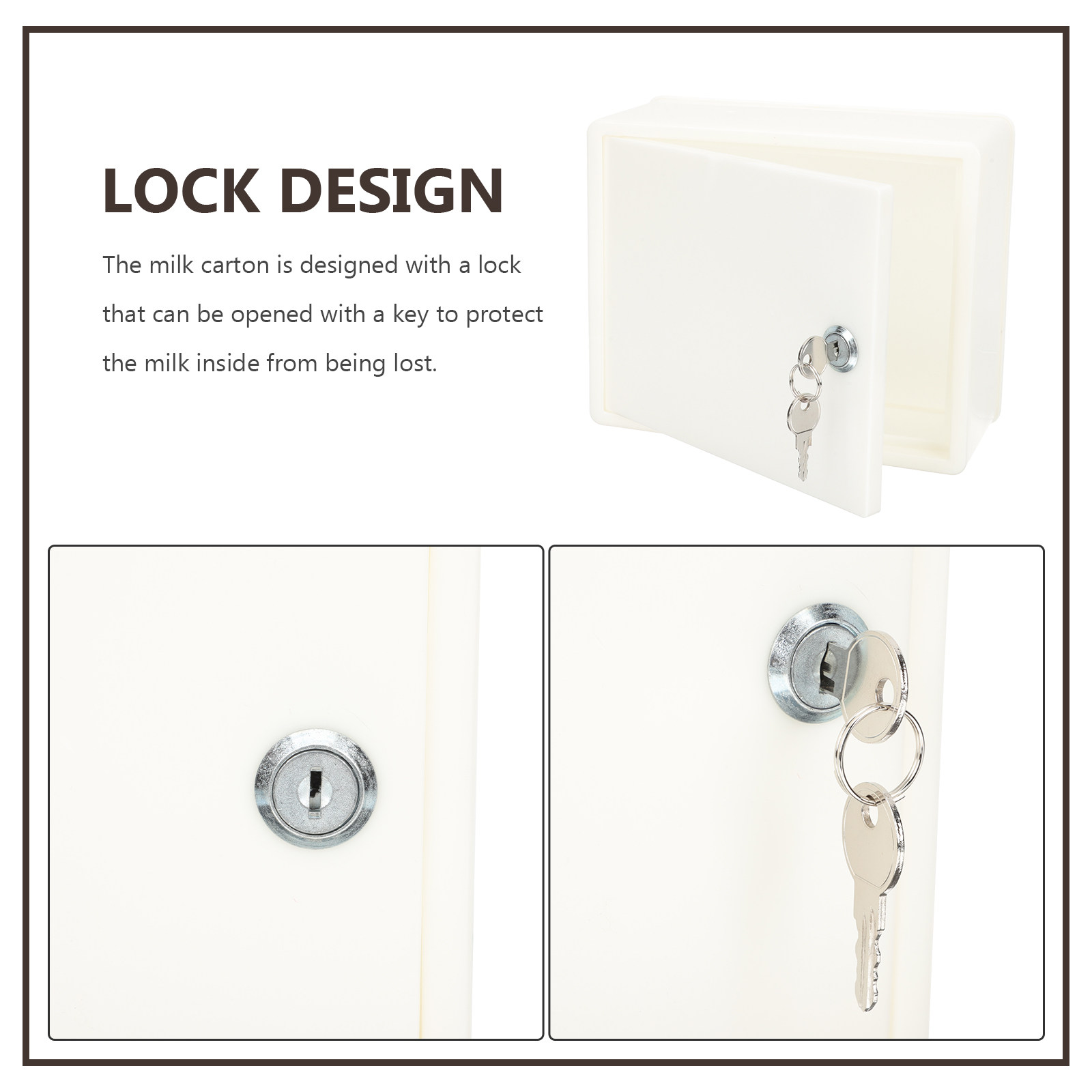 Caixa de Correio de Plástico M - Home Security Letters avaliação e preço