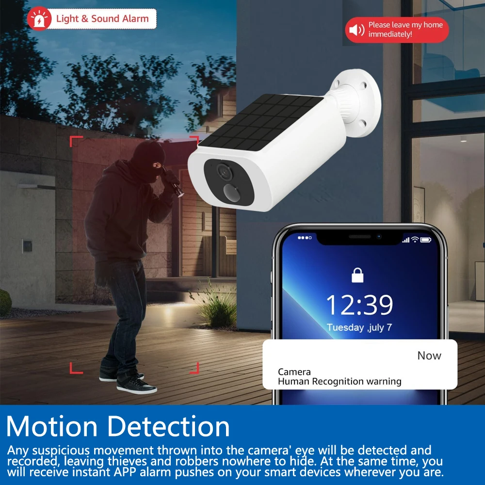 Câmera de Segurança Solar Tuya - Home Security Company avaliação e preço