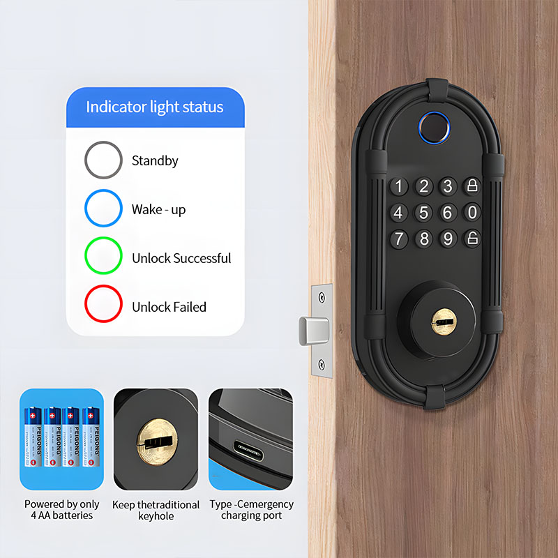 Fechadura Eletrônica Inteligen - Home Security Lock System avaliação e preço