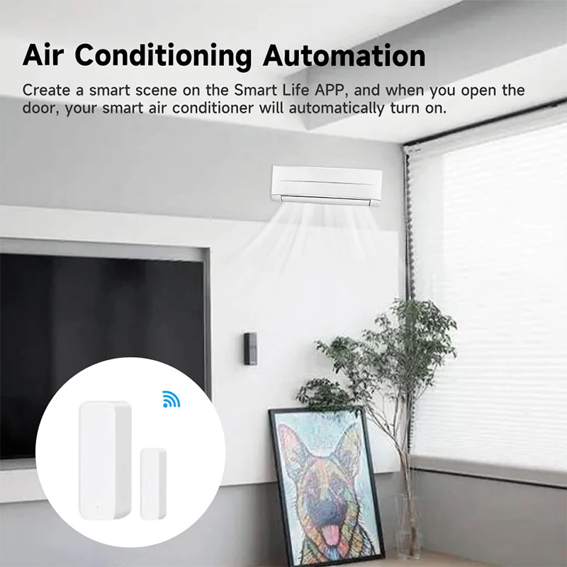 Tuya wifi sensor de porta inte - Home Security Deals avaliação e preço