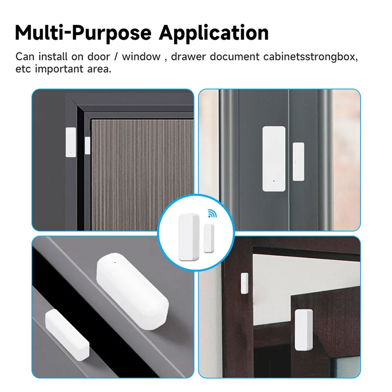 Tuya wifi sensor de porta inte - Home Security Deals avaliação e preço