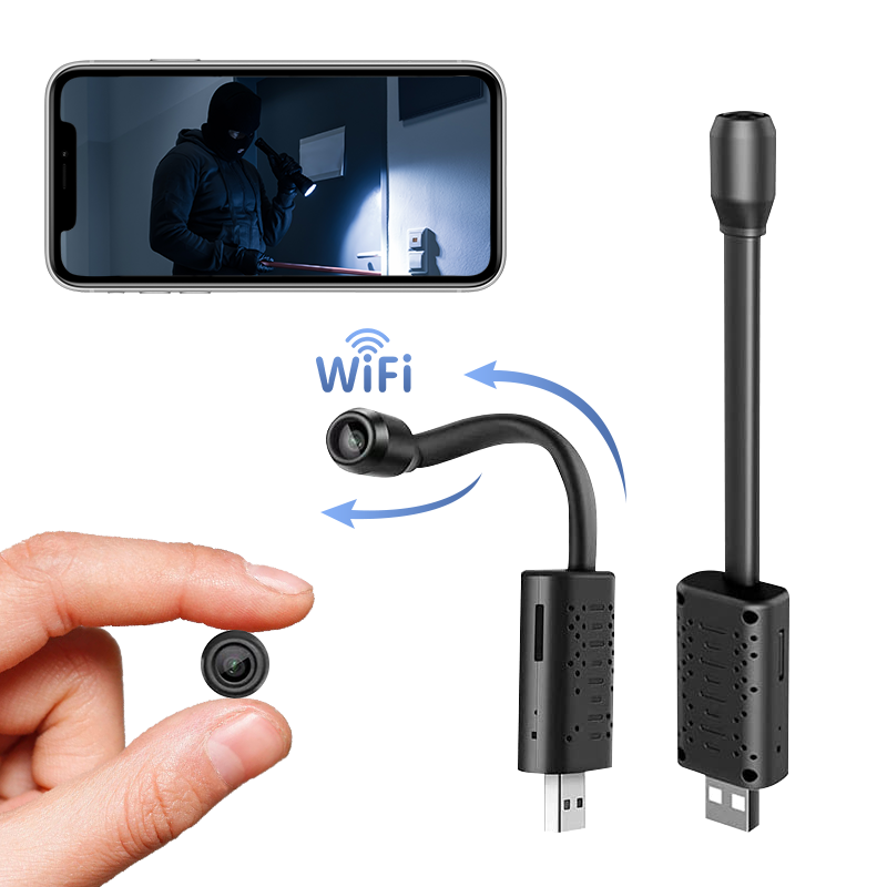 Câmera Wifi Mini V380 HD com D - Home Security Company avaliação e preço